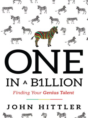 cover image of One In a B1llion: Finding Your Genius Talent